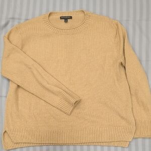 Banana Republic Tan Crewneck Sweater